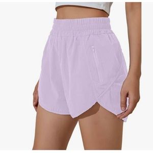 Women's Running Shorts Lavender (M)